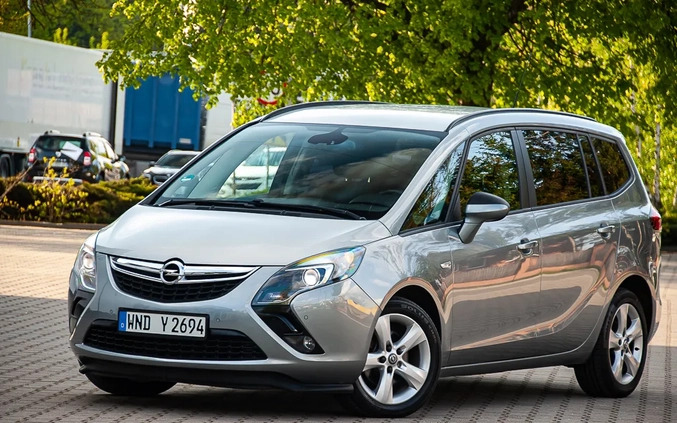 Opel Zafira cena 32900 przebieg: 169000, rok produkcji 2012 z Pyzdry małe 497